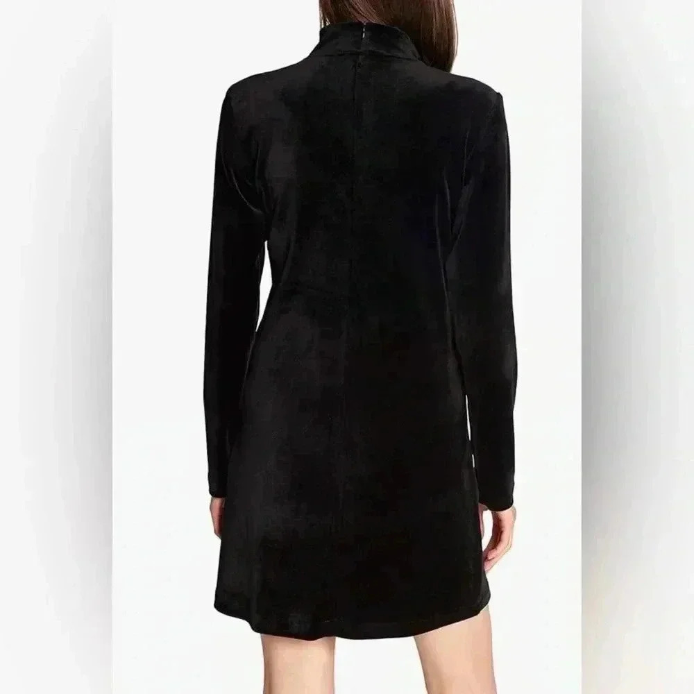 Sanctuary Clothing Womens Velour Shift Dress - Picture 2 of 8